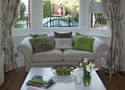 Lounge; window area, sofa & table