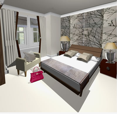 Contemporary Bedroom Design on Bedroom Designs By Outstanding Interiors   Interior Design For Surrey
