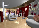 contemporary interior design - modern drawing room