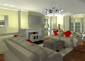 Traditional interior design - Weybridge Surrey Lounge