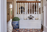 Sarah was interviewed about use of tiles in the design of her renovated Victorian house